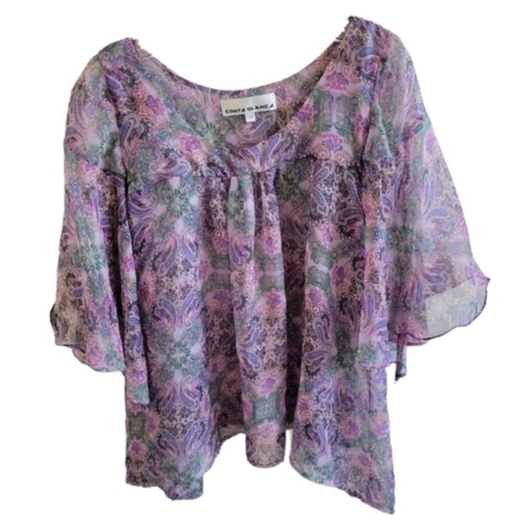 Vintage Paisley blouse - Picture 1 of 3